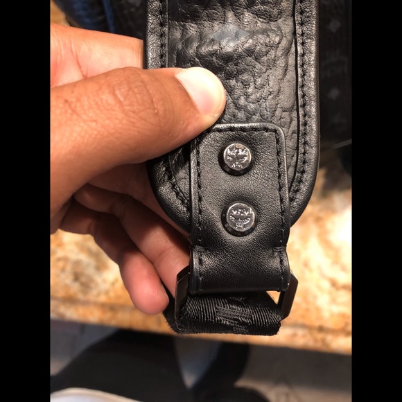 Authentic MCM Studded Backpack - Picture 4 of 8